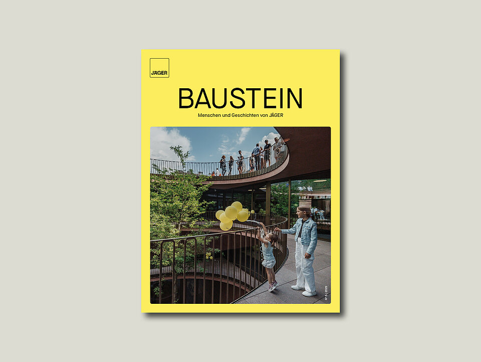 Cover Magazin Baustein Ausgabe 2023