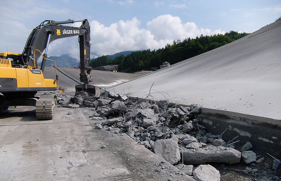 Betonabtrag Rodundwerk I