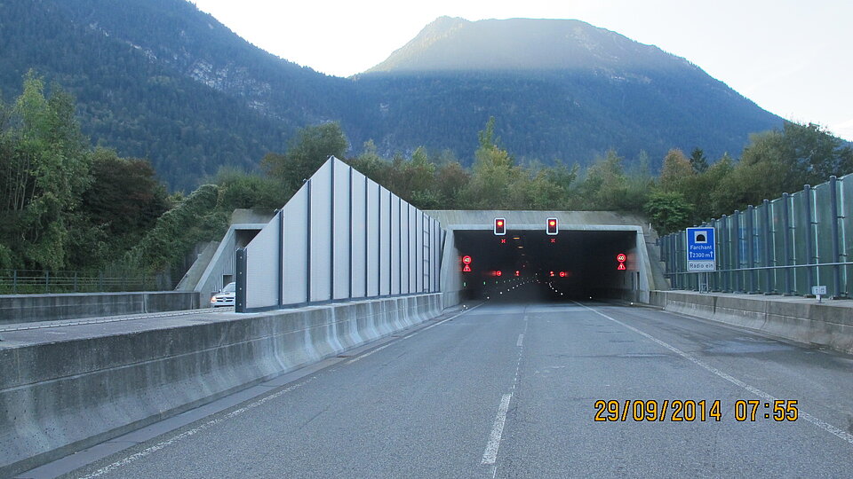 bestehender Autobahntunnel Farchant