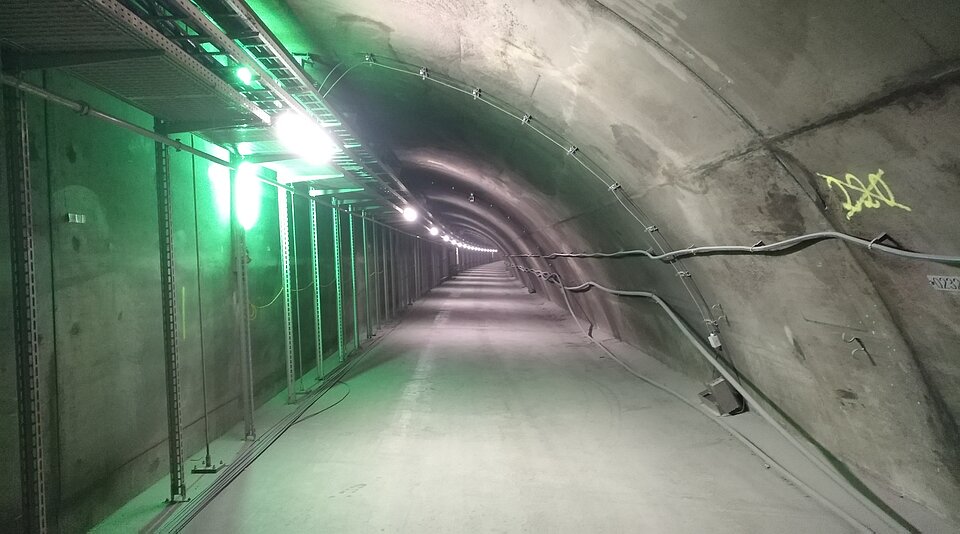 Zuluftkanal Arlberg Straßentunnel