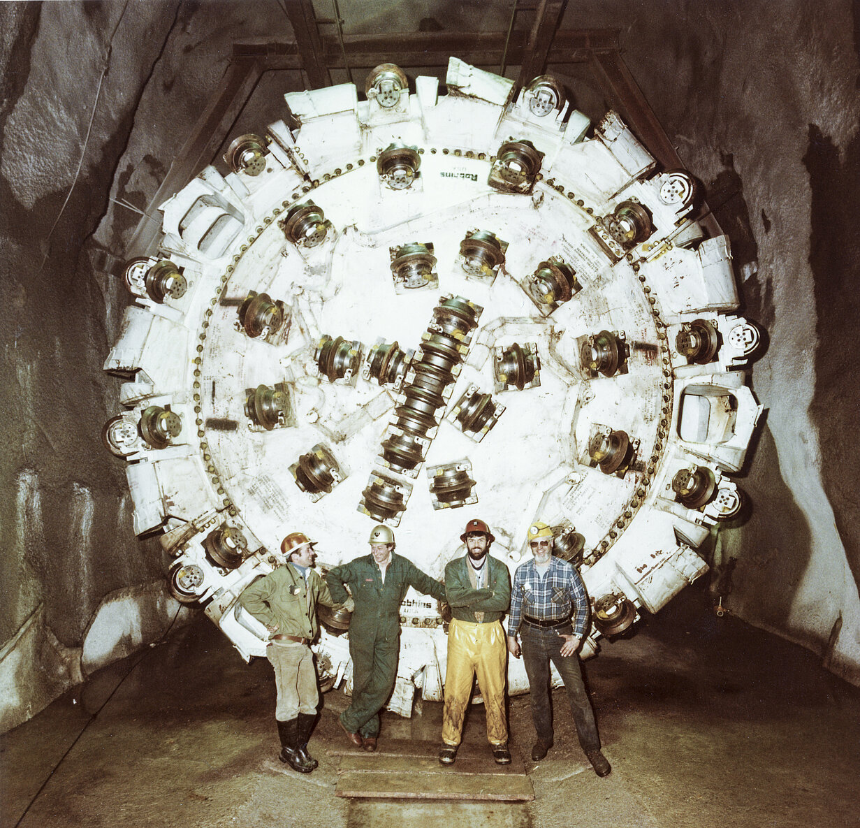 Tunnelbohrmaschine Kraftwerksprojekt Walgaustollen