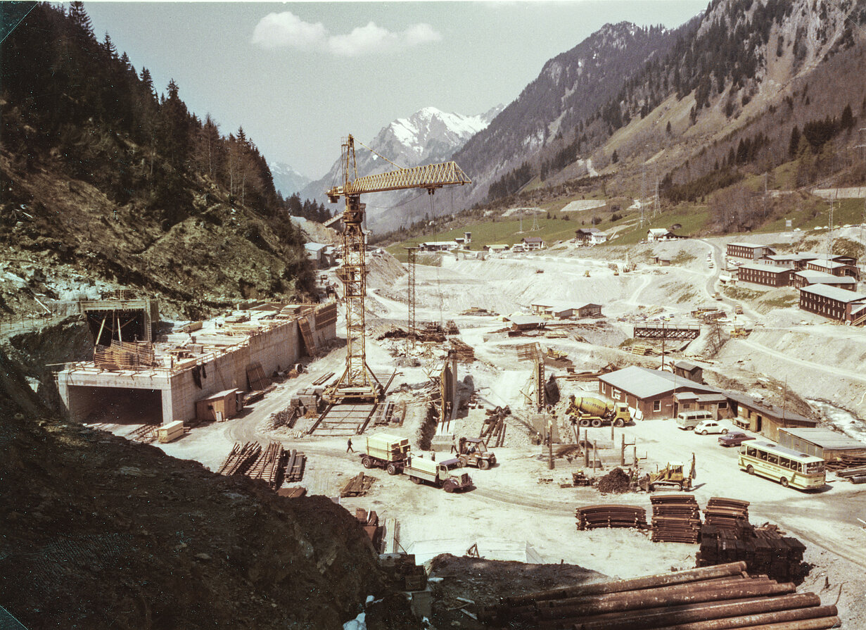 Arlberg Straßentunnel Baulos West