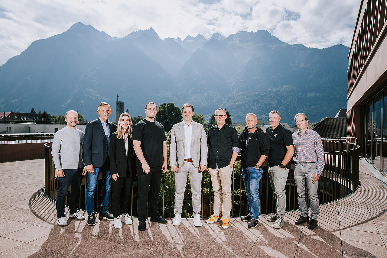 Gruppenfoto Ökoprofit-Team von Jäger Bau